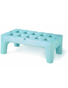 PEDANA PER CELLA FRIGORIFERA IN POLIETILIENE A DOPPIA PARETE - PORTATA KG 1365 - mm 560x1220x300h