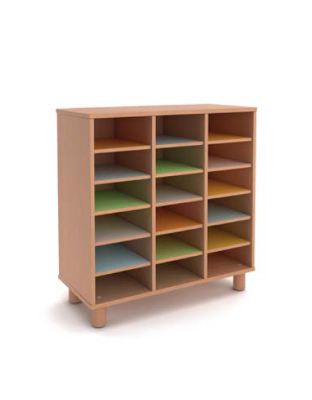Mobile 18 caselle h 105 - Dim:100x45x105h Mobile 18 caselle h 105 - Dim:100x45x105h