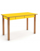 Tavolo rettangolare insegnante - 2 cassetti - cm 65x130x75h