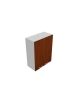 Mobile medio da cm 90 con ante legno con serratura sovrapponibile - cm 90x45x119h