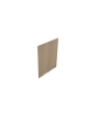 Coppia ante in legno mobile medio con serratura sovrapp. - cm 90x1,8x116h