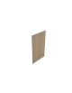 Coppia ante mobile medio - alto con serratura sovrapponibile - cm 90x1,8x154h