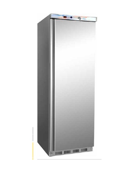 Armadio frigo professionale Lt 400 / +2 +8 C - ESTERNO INOX - cm 60x58,5x185,5h