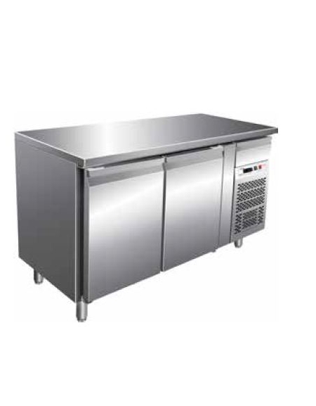 Tavolo refrigerato negativo 2 porte cm. 136x70x85h