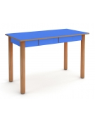 Tavolo rettangolare insegnante - 2 cassetti - cm 65x130x75h