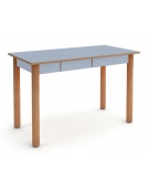 Tavolo rettangolare insegnante - 2 cassetti - cm 65x130x75h