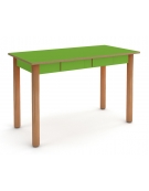 Tavolo rettangolare insegnante - 2 cassetti - cm 65x130x75h