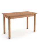 Tavolo rettangolare insegnante - 2 cassetti - cm 65x130x75h