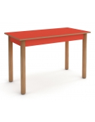 Tavolo rettangolare insegnante - 2 cassetti - cm 65x130x75h