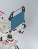 Letto a 4 sezioni. Alzaschiena – alzagambe con manovelle. Altezz