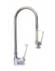 Doccione Mini professionale con leva corta, doccia estraibile senza leva di apertura - ALTEZZA TOTALE CM 61