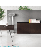 Mobile contenitore basso in legno per ufficio-cm 90x43x80h-Colori:Noce-Bianco-Larice–Tortora–Olmo–Grigio-Samui-Rovere–Seppia-Cil