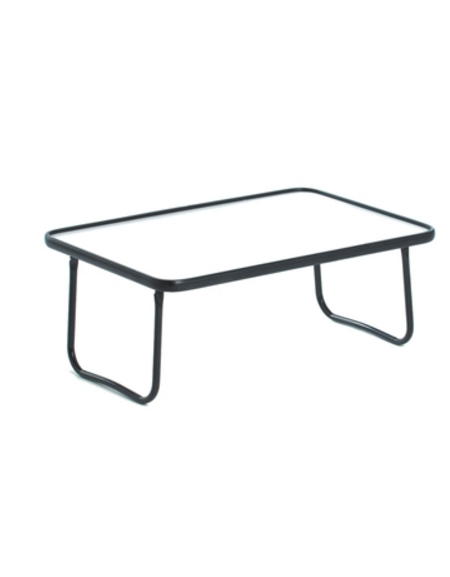 Vassoio per letto con gambe pieghevoli - colore bianco - cm 60x40x24h