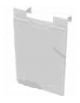 Porta cartelle con gancio universale per fissaggio al letto  formato A4 - cm 24x32