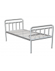 Letto degenza ospedaliero standard  in acciaio rivestito con polvere epossidica - senza ruote