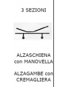 3 sez. SPA. Alzasch c/MANOV e alzagambe c/CREM 2r fisse e 2piedi