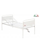 LETTO DA DEGENZA AD UNO SNODO - 1 MANOVELLA - LARGHEZZA RETE 90 CM