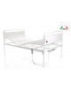 LETTO DEGENZA ELETTRICO OSPEDALIERO A TRE SNODI - LARGHEZZA RETE 120 CM