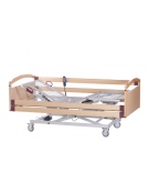 Letto degenza ospedaliera con schienale regolabile a 1 snodo - cm 206 x 89 x h 90