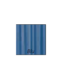 Tenda   in Trevira®, colore blu -  ignifugo, antiallergico, antibatterico, impermeabile - cm 225 x 180