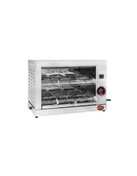 Tostiera professionale bar / Salamandra a 6 Pinze