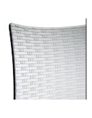 Sedia in acciaio e scocca in policarbonato trasparente - cm 54x52x81h