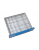 Kit per cassetto 60 cm - 25 scomparti - cm 50x43x7h