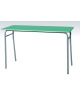 Banco biposto senza poggiapiedi - senza sottopiano - STRUTTURA Ø mm.28 - CM 120X50X76H - GRANDEZZA 6