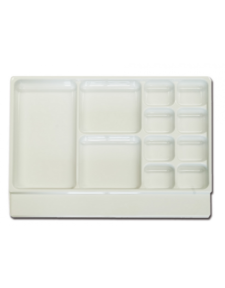 Vassoio 11 compartimenti - cm 33x43.5x6.5h Vassoio 11 compartimenti - cm 33x43.5x6.5h