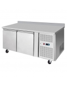 Tavolo refrigerato congelatore con alzatina cm. 136x70x85h
