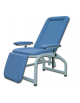 Poltrona prelievi per donatori - meccanica - colore blu
