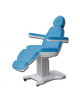 Poltrona elettrica - 3 motori - colore azzurro -  cm 192x60x63/88h