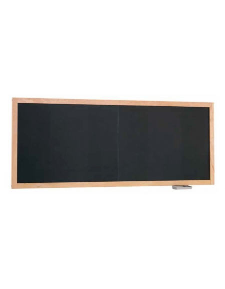 LAVAGNA A PARETE IN LAMINATO ARDESIANTE COLORE NERO CM. 236X90 - Lavagne a  parete - Lavagne - Arredamento scolastico / Arredi pe