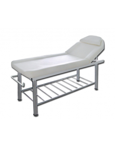 Lettino da massaggio, con foro facciale e cuscino removibile - cm 183x61x75h
