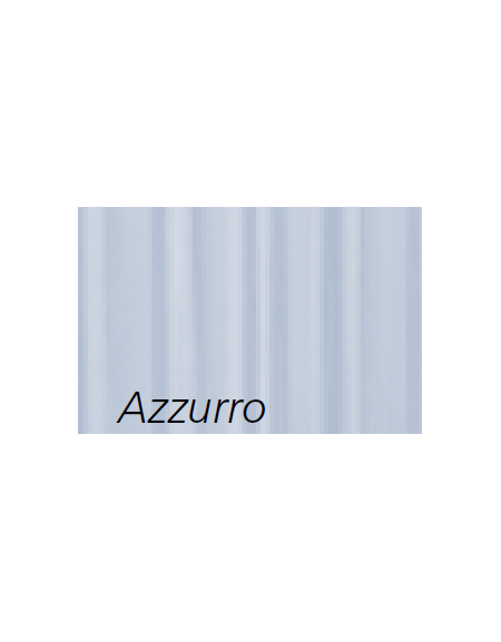 Tenda paravento, ignifughe, anallergiche, antibatteriche, impermeabili - colore azzurro - cm 45x129h