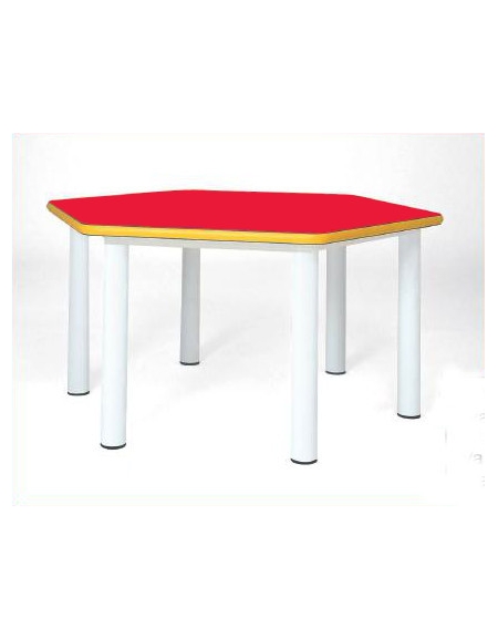 TAVOLINO ESAGONALE L.55X52H