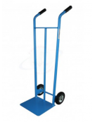 Portacasse leggero -  2 ruote gomma piena Ø cm 15 - cm 40x42x110h - Pala di carico cm 32x23