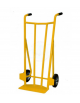 Carrello per Corriere spalla curva - 2 ruote gomma piena Ø cm 20 - cm 55x45x110h