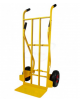 Carrello per corriere  a doppia impugnatura - 2 ruote pneumatiche Ø cm 26 cerchio acciaio - cm 63x51x126h