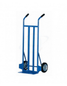 Carrello Portasacchi - 2 ruote in gomma piena Ø cm 20 - cm 57x37x113h