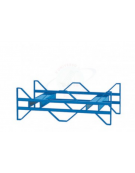 Pallet doppio per fusti metallico - cm 70x120.5hx40