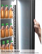 Armadio Refrigerato in Acciaio Inox predisposto x unità frig. rem a temp. normale cm 71x80x203h