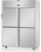 Armadio Refrigerato in Acciaio Inox predisposto x unità frig. rem a temp. normale cm 71x80x203h