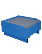 Vasca raccolta liquidi inforcabile lt.190 - Dimensioni: cm  80x80