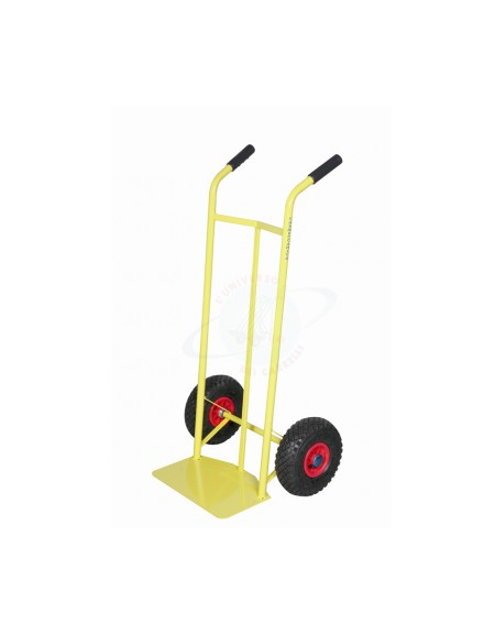 Carrello portasacchi - 2 Ruote Pneumatiche nylon Ø cm 26 - cm 58x107