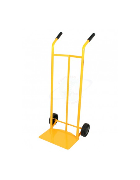 Carrello portasacchi - 2 Ruote Gommate nylon Ø cm 20 - cm 58x107