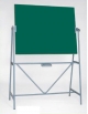 LAVAGNA A CAVALLETTO GIREVOLE IN LAMINATO ARDESIANTE VERDE cm. 120x90