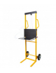 Minisollevatore bidirezionale Trasporta e Solleva, Rullini Applicati alle Forche, sollevamento cm 95 - cm 62x64x129h
