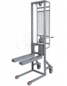 Sollevatore a arganello in acciaio inox AISI 304 - Sollevamento massimo cm 160 - cm 115x66x200,5h