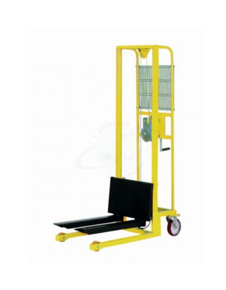 Sollevatore ad arganello con frizione incorporata arresto automatico, sollevamento max cm 120 - cm 100x66x161h